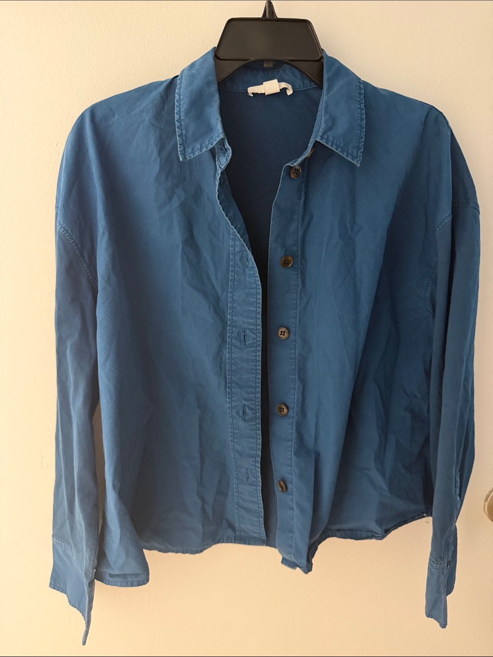 COS Blue Button-Down Shirt